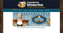 Desktop Screenshot of oktoberfest-ffo.de
